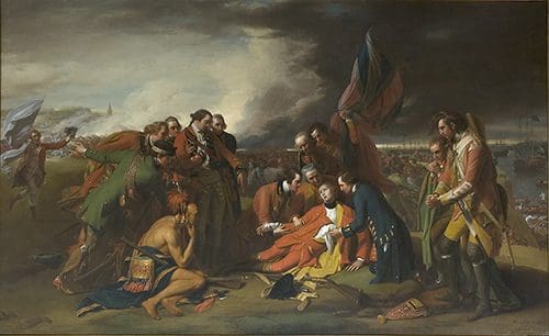 Benjamin West (1730-1813), The Death of General Wolfe